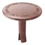 Bronze Concrete Marker