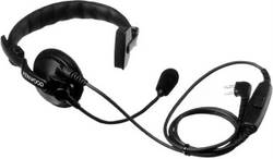 Single-muff Headset w/boom mic & PTT