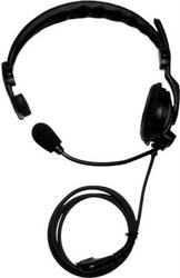 Single-muff Headset w/ boom mic