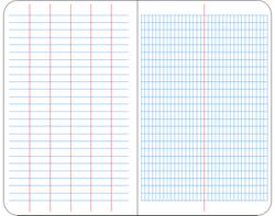 Sokkia Transit Field Book, 8x4 Grid
